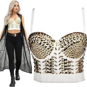 Bustier Corset Party Top - Rave, Festival, Burning Man, Coachella, Ultra